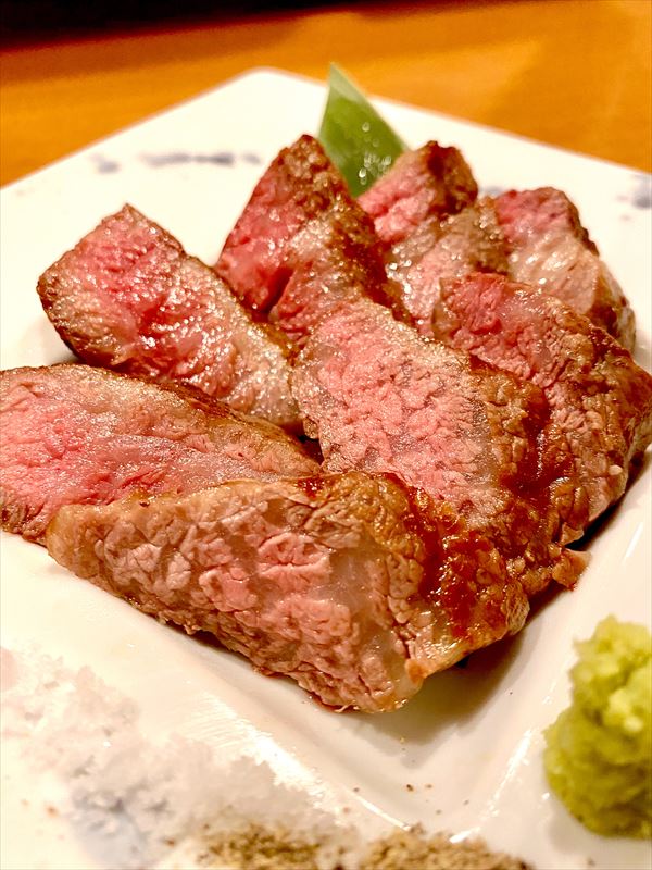 沖縄県産和牛(100g)　炭火焼